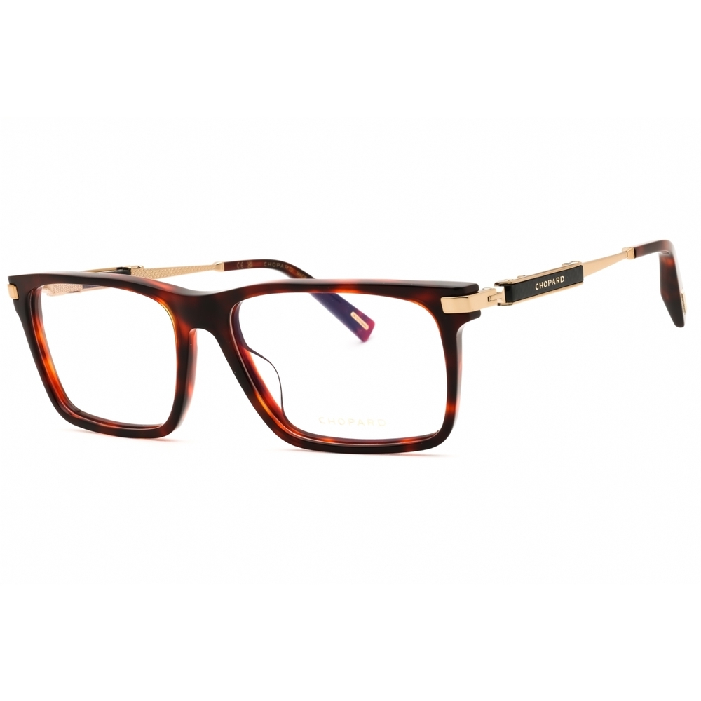 NWT Chopard VCH364-09AT Red Havana Rectangle 56mm Eyeglasses
